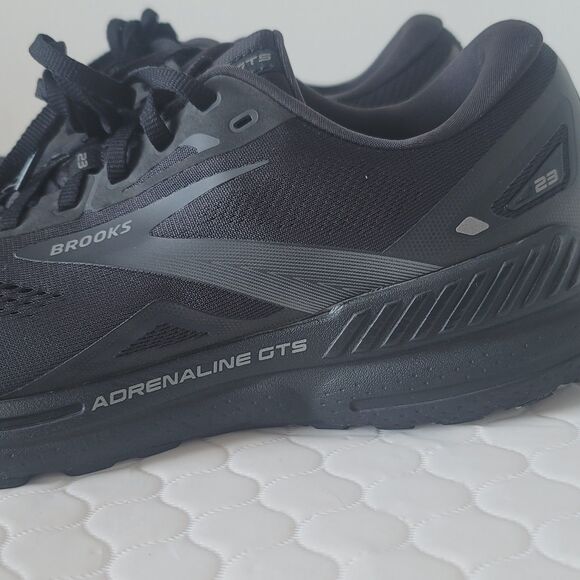 Brooks Adrenaline GTS 23 Mens Size  11.5 Shoes Black Gym Running Sneaker - Picture 2 of 13